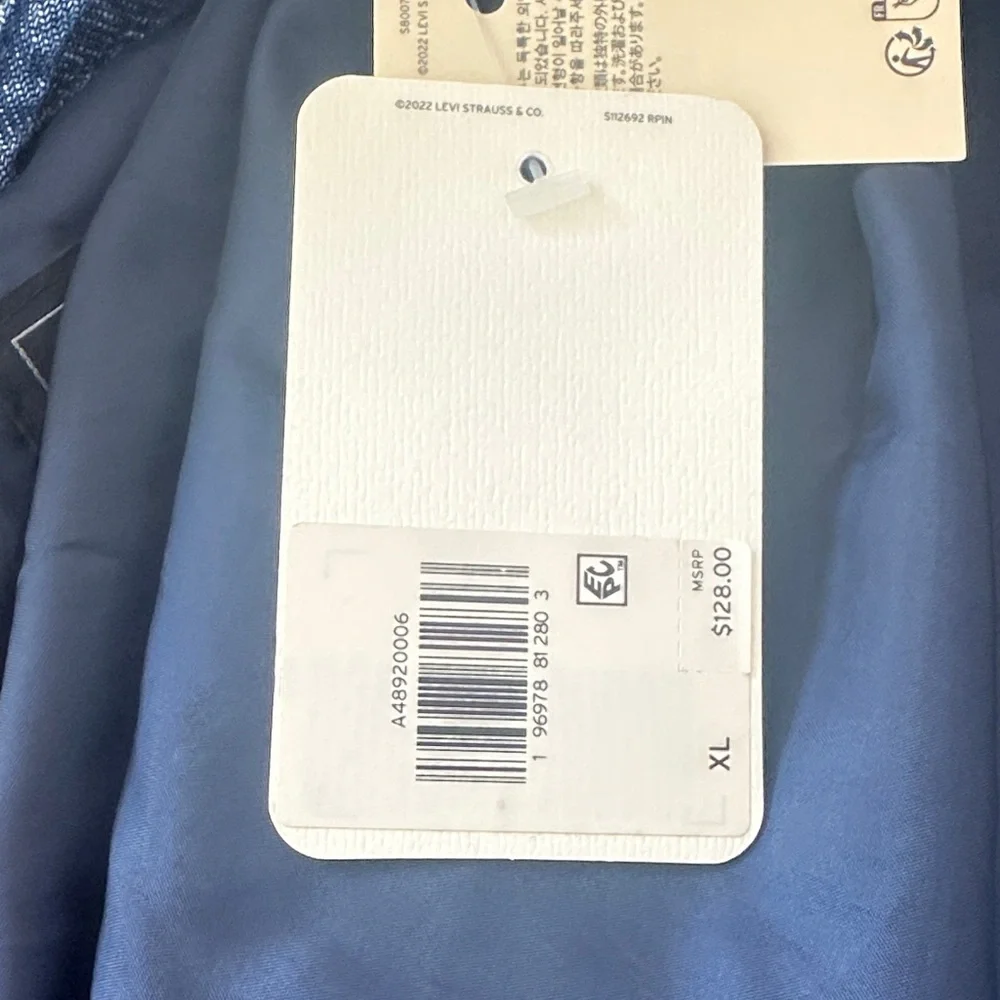 Levi's Quilted Denim Jacket - Blue - Picture 10 of 10